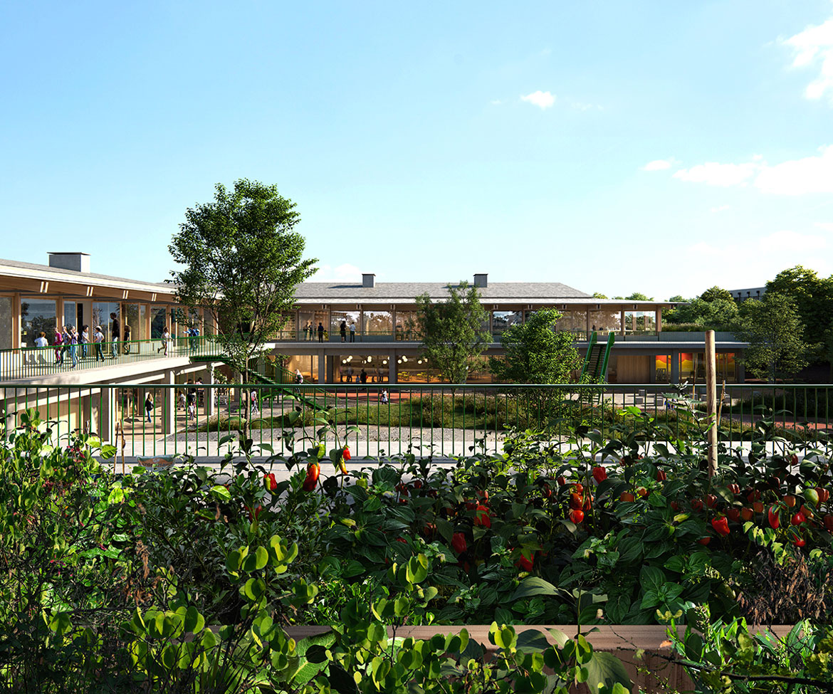 Complexe éducatif Bonna-Sabla | C+2B Architectes