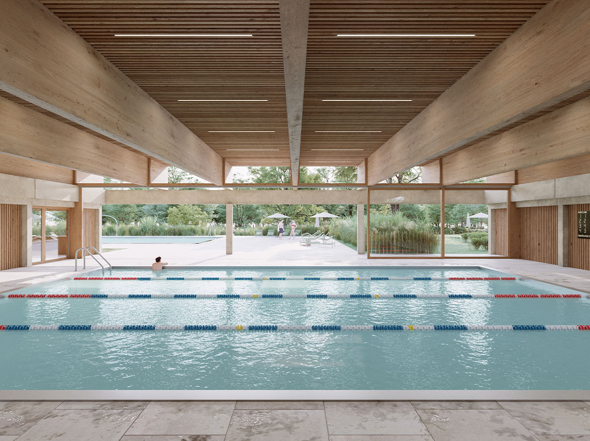Piscine et Maison de la Forêt | C+2B Architecture