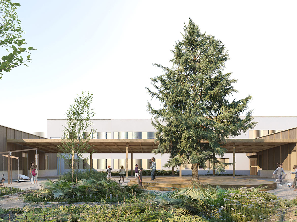 Groupe scolaire Marcel Pagnol | C+2B Architecture