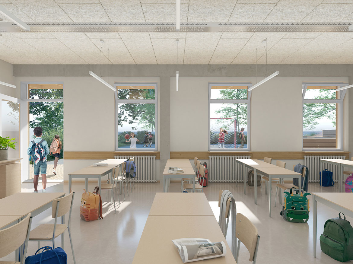 Groupe scolaire Marcel Pagnol | C+2B Architectes