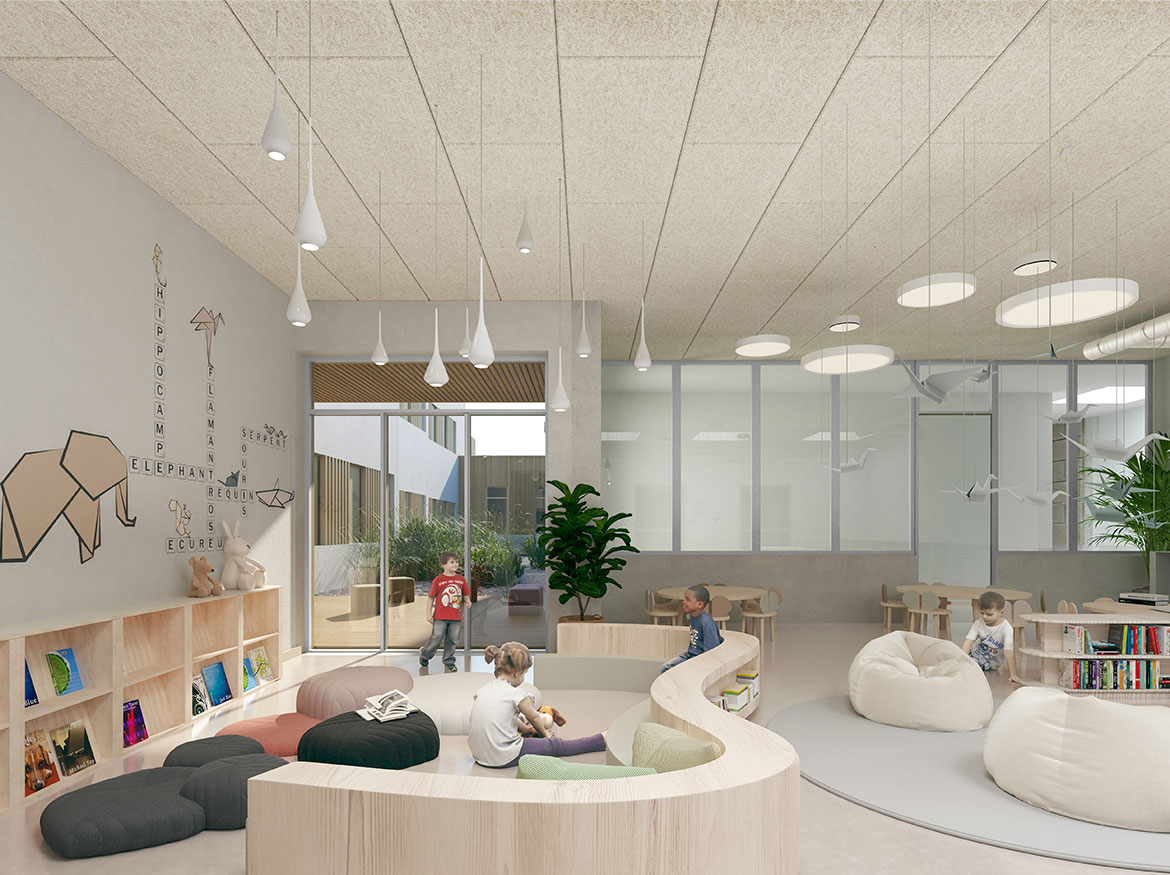 Groupe scolaire Marcel Pagnol | C+2B Architectes